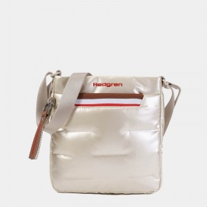 Hedgren Cushy Donna Borse Crossbody Beige | LQR5270KA