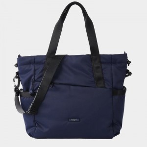 Hedgren Galactic Donna Borse Tote Blu Marino | SQW7034SA