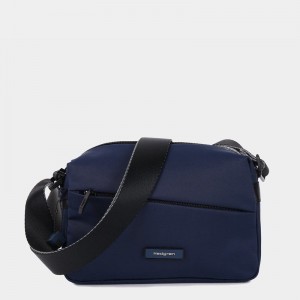 Hedgren Neutron Small Donna Borse Crossbody Blu Marino | ICD99BX