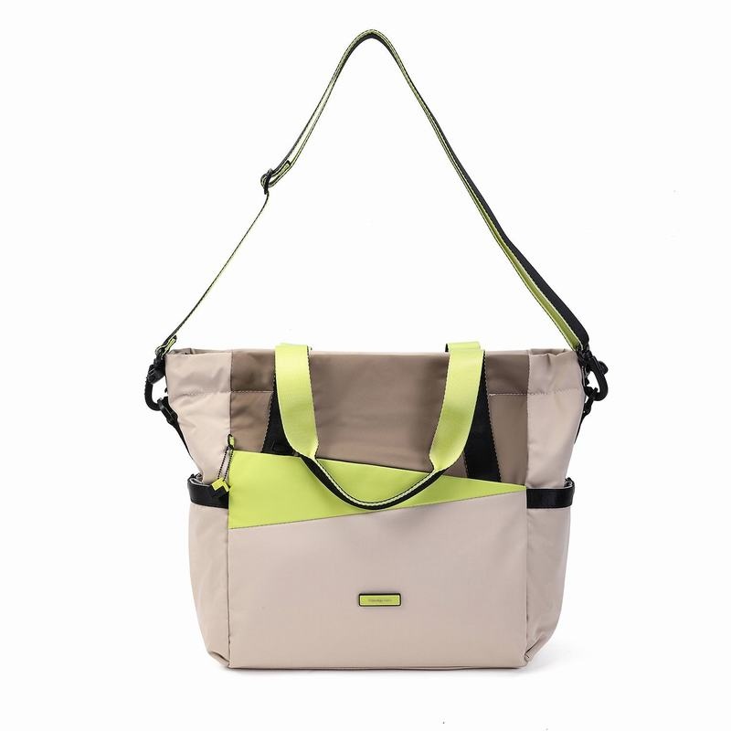 Hedgren Galactic Donna Borse Tote Beige | KRV888TM