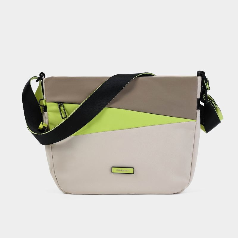 Hedgren Gravity Donna Borse Crossbody Beige | FQH862LV