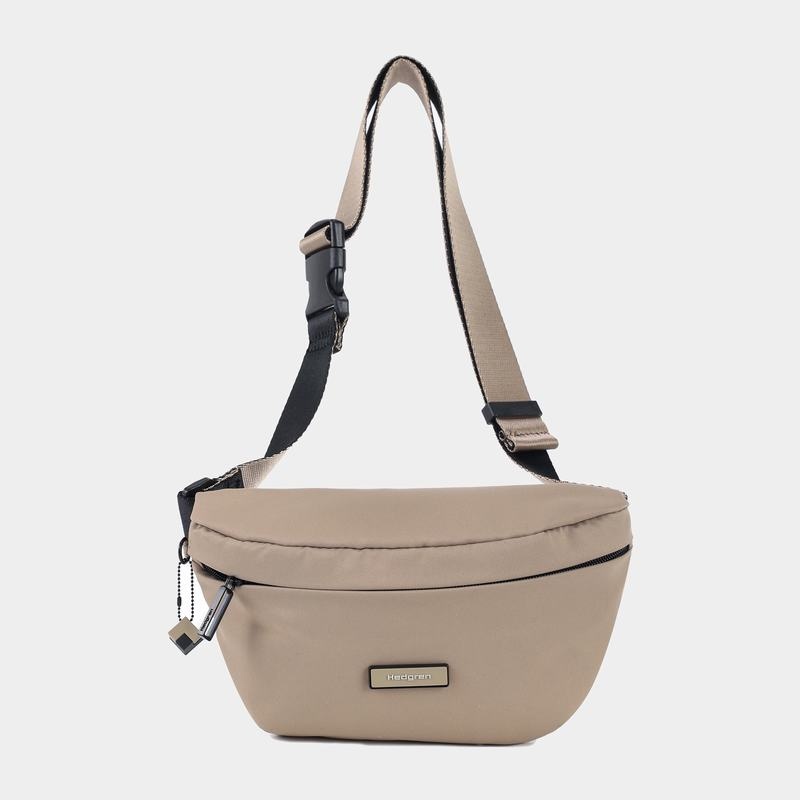 Hedgren Halo Donna Marsupio Grigie Beige | IMF3038BK