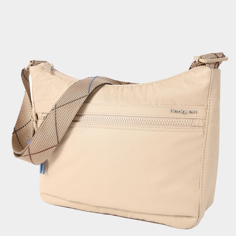 Hedgren Harper's Rfid Donna Borse A Tracolla Beige | VWT1288RG