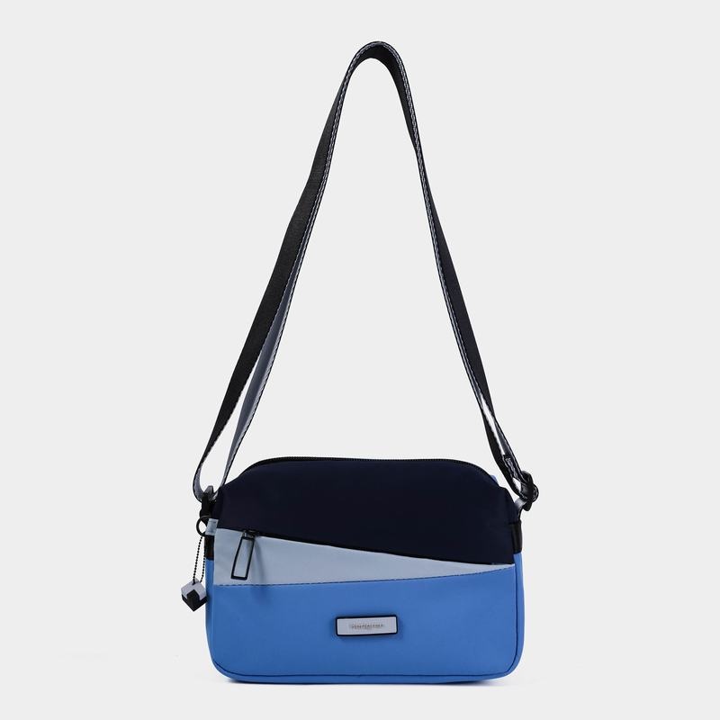 Hedgren Neutron Small Donna Borse Crossbody Blu | UBG8197TZ