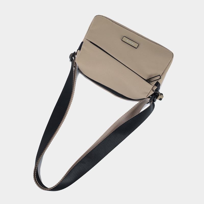 Hedgren Neutron Small Donna Borse Crossbody Grigie Beige | ZOD812UY