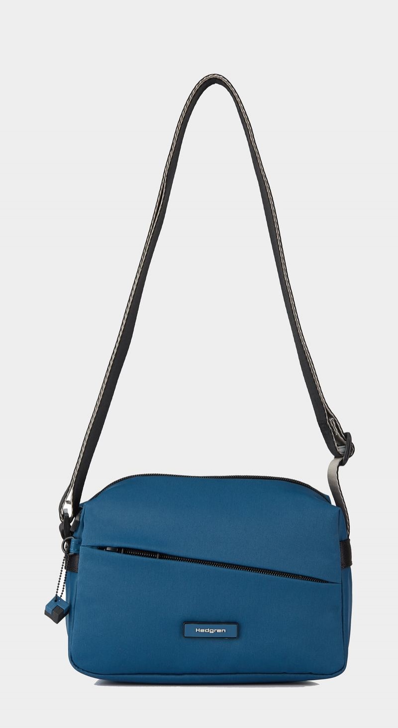 Hedgren Neutron Small Donna Borse Crossbody Blu | MVI5288QH