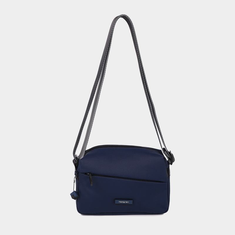 Hedgren Neutron Small Donna Borse Crossbody Blu Marino | ICD99BX