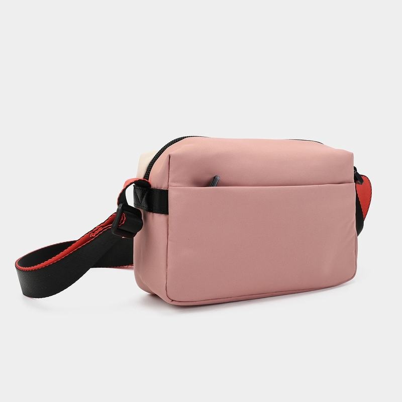 Hedgren Neutron Small Donna Borse Crossbody Rosa Arancioni | PBV6618DS