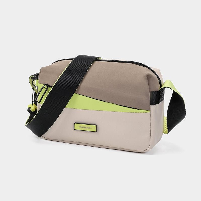 Hedgren Neutron Small Donna Borse Crossbody Beige | EXD4731KK