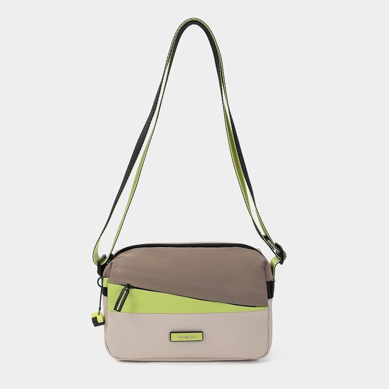 Hedgren Neutron Small Donna Borse Crossbody Beige | EXD4731KK