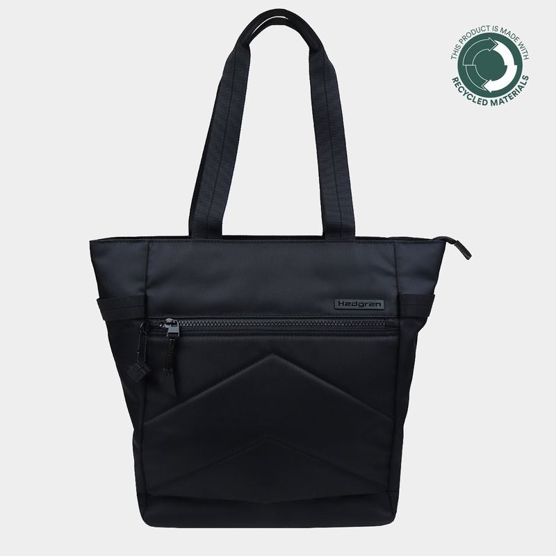 Hedgren Scurry Sustainably Made Donna Borse Tote Nere | TDX1761WW