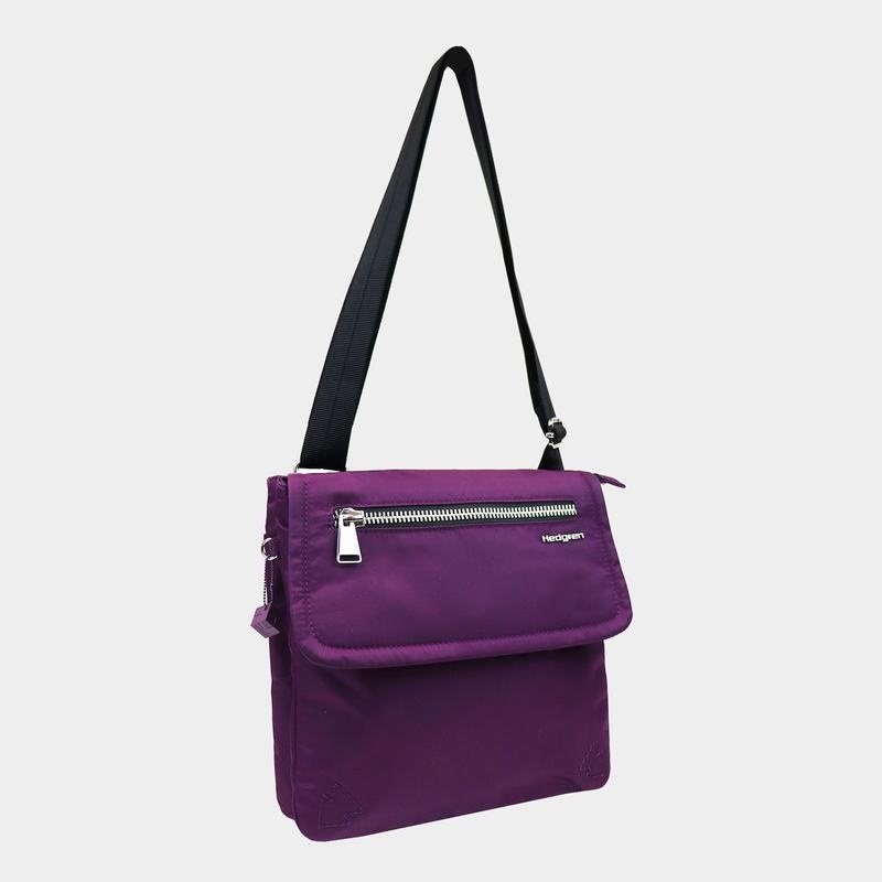 Hedgren Victoria Sustainably Made Donna Borse Crossbody Viola | RSS6963LX