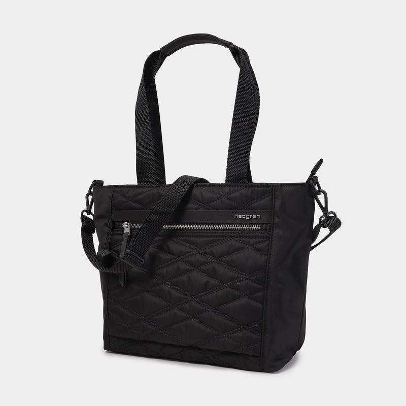 Hedgren Zoe Medium Rfid Donna Borse Tote Nere | CUP9761NO